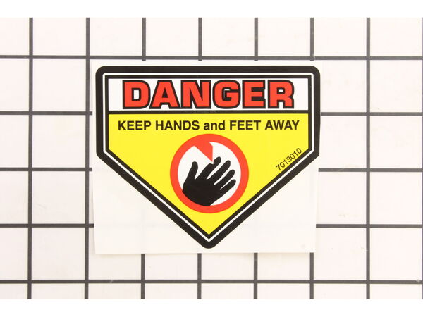 9068323-1-M-Murray-7013010SM-DECAL, Danger, Cut Finger