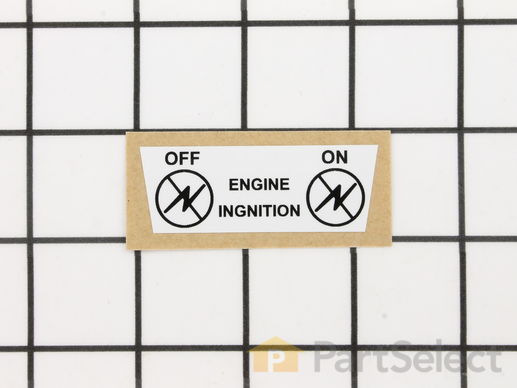 9069729-1-M-Snapper-7012644-Decal, Ignition On-Off
