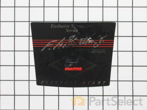 9073693-1-M-Snapper-7027875-Decal, 5.5 Hp Signature