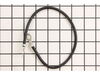 WIRE, Negative, 15" Long, Black – Part Number: 7028027YP