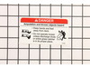 9092992-2-S-Murray-7101665YP-Lawn Mower Decal Danger Do Not Operate w/Out Deflector Shield