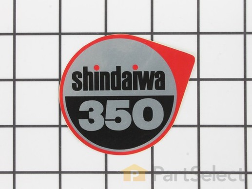 9100257-1-M-Shindaiwa-72116-76120-Label, Name Plate B