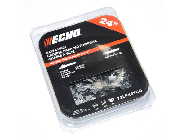 9102960-1-M-Echo-72LPX81CQ-Super 70 Chain For 24in.