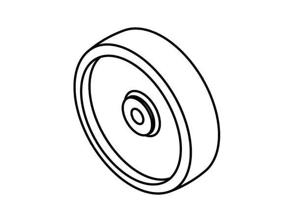 9105376-1-M-MTD-734-031322-Wheel 6 X 1.50, Steel (Model 210)