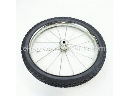 9106056-1-M-MTD-734-1661-Rear Wheel Assembly - Steel Spoke w/Ball Bearings