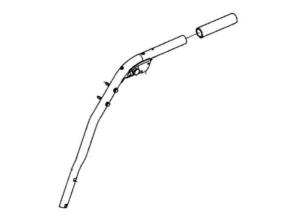 9114317-1-M-MTD-749-04191A-Upper Handle, Lh