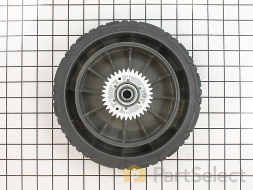 9115950-1-M-Snapper-7500539-Assembly, Wheel, 9 X 2, Snapper Tread W/Ext Gear