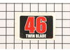 Label-rider Deck H – Part Number: 777D14582