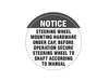 Label-Rider:Secure Wheel – Part Number: 777I22773