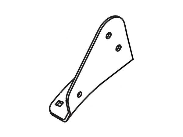 9134850-1-M-MTD-786-0176-0691- Right Hand Handle Mount Bracket