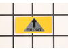 Label – Part Number: 89005707060