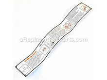 Label-Caution – Part Number: 89016054130