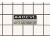 Label - Model – Part Number: 89015117832