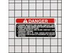 Decal - Cover – Part Number: 85-7060