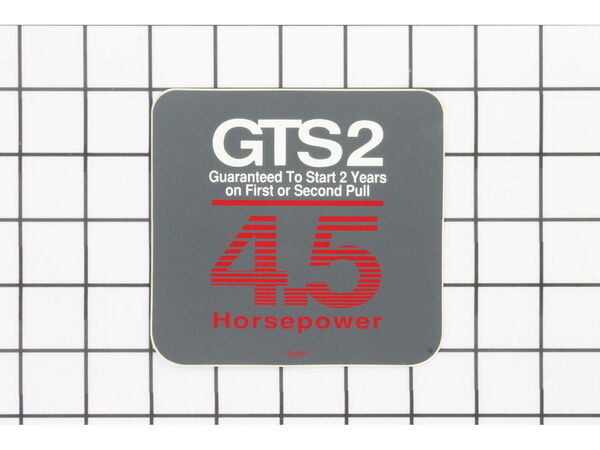 9160995-1-M-Toro-93-0247-Decal - Except for Service