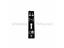 Choke Label – Part Number: 89012105360