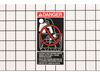 Decal-danger – Part Number: 94-8079