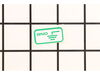 Decal, Ground – Part Number: B4986GS
