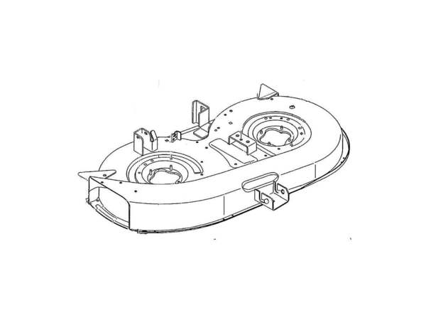 9190382-1-M-MTD-983-04546-0665-Deck Asm-42 Sd W/o Wheel Brk