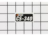 Label - Model – Part Number: X503002910