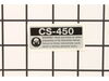 9239989-1-S-Echo-X503008770-Label - Model -- Cs-450