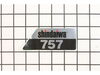 Name Plate – Part Number: X504004400