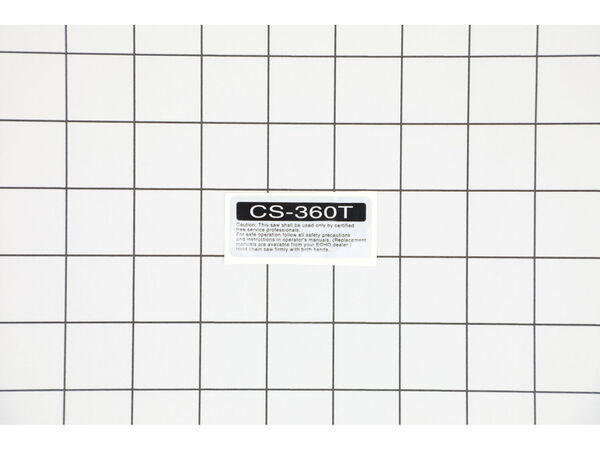 9241615-1-M-Echo-X503006720-Label- Model-- Cs-360T