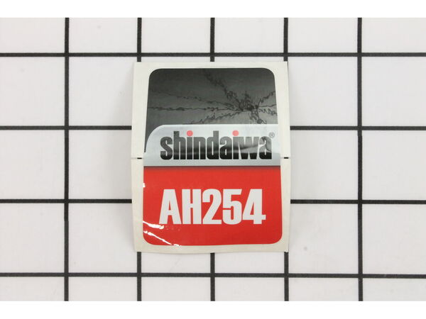 9241633-1-M-Shindaiwa-X504006100-Label, Ah254