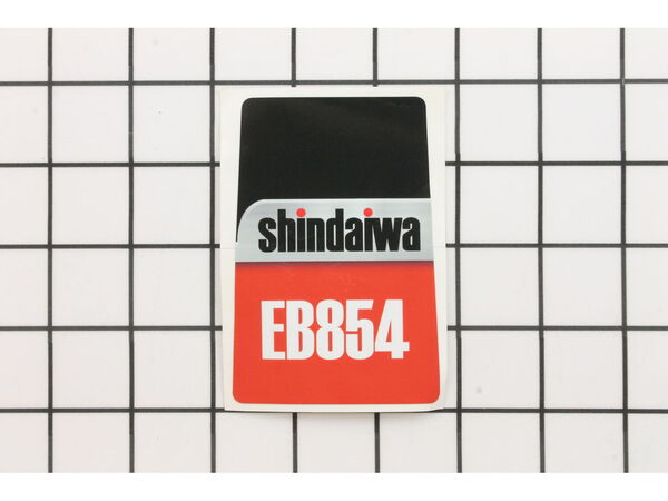 9241647-1-M-Shindaiwa-X543002771-Label, Shindaiwa Eb854