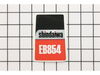 Label, Shindaiwa Eb854 – Part Number: X543002771
