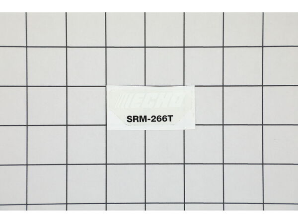 9242150-1-M-Echo-X547001990-Label, Modle Smr-266t