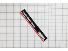 Label, Shindaiwa Professional – Part Number: X504001100