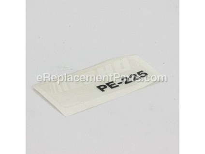 9242480-1-M-Echo-X547001380-Label - Model-Pe-225