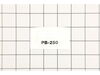 Label, Model Pb-250 – Part Number: X547001690