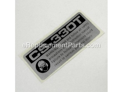 9243104-1-M-Echo-X503006550-Label - Model -- Cs-330T