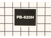 Label-Model--Pb-620H – Part Number: X503009600