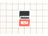 Label, M254 – Part Number: X504006120