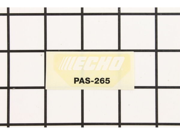 9243144-1-M-Echo-X547000760-Label - Model -- Pas-265