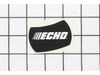 Label-echo – Part Number: X502000620