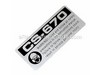 Label-Model--Cs-670 – Part Number: X503002470
