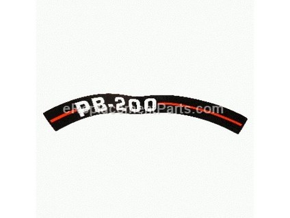 9244774-1-M-Echo-X503007250-Label - Model -- Pb-200