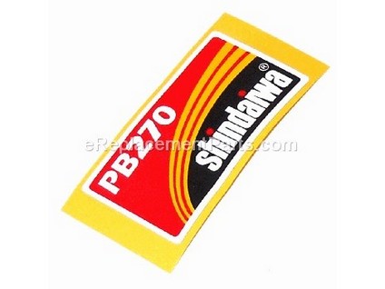 9244783-1-M-Shindaiwa-X504003320-Name Label