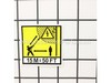 Label-Warning – Part Number: X505002371