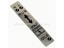 Label-Caution – Part Number: X506000010
