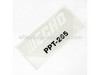 Label-Model-PPT-265 – Part Number: X547000770