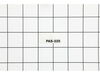 Label - Model -- Pas-225 – Part Number: X547001780