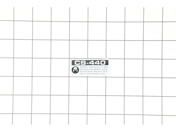 9247050-1-M-Echo-X503005160-Label- Model-- Cs-440
