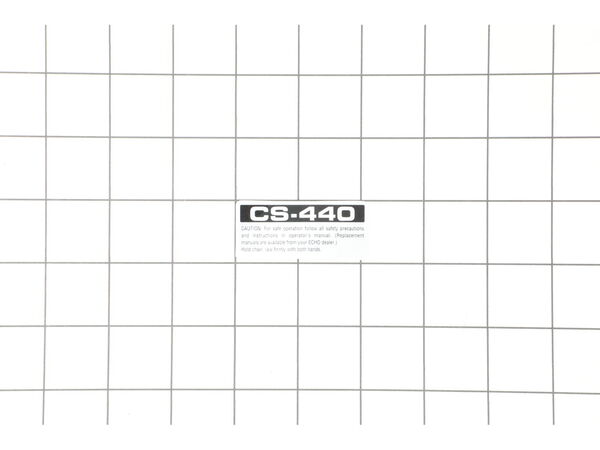 9247053-1-M-Echo-X503005610-Label- Model-- Cs-440