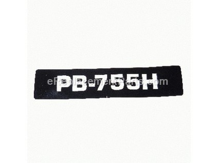 9247054-1-M-Echo-X503007310-Label - Model -- Pb-755H