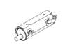 Muffler, Kawasaki Engine – Part Number: 03989000